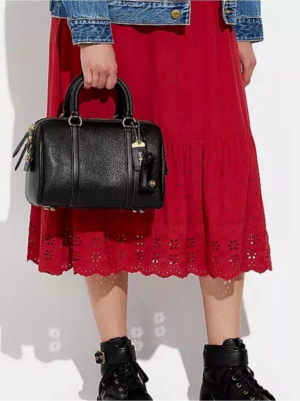 Coach Ruby Satchel 25-Authentic